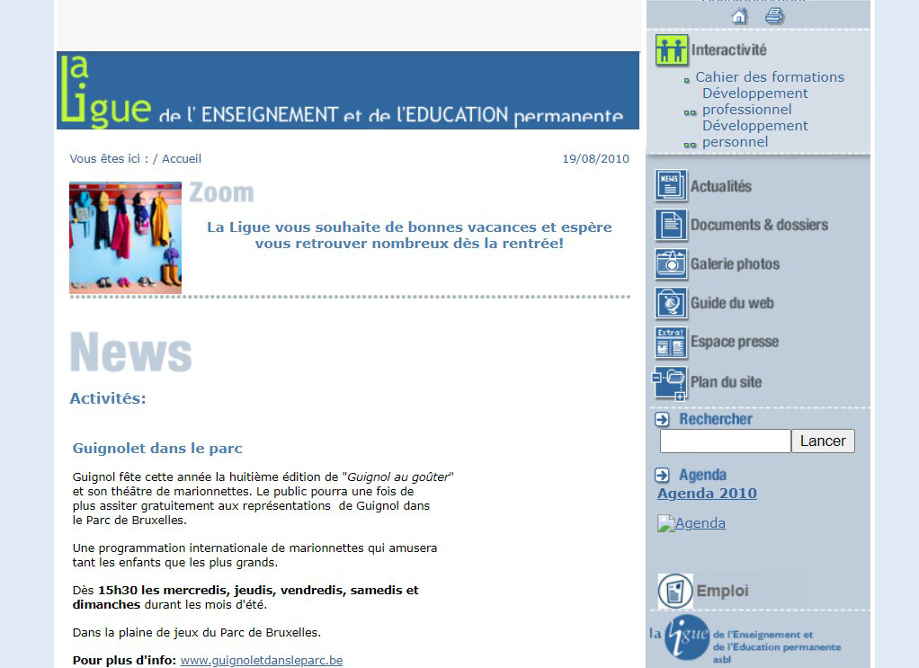 CREATION DE SITE INTERNET