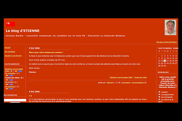 COMMUNICATION POLITIQUE - LIGNE GRAPHIQUE, STRATEGIE, MEDIAS, SITE INTERNET