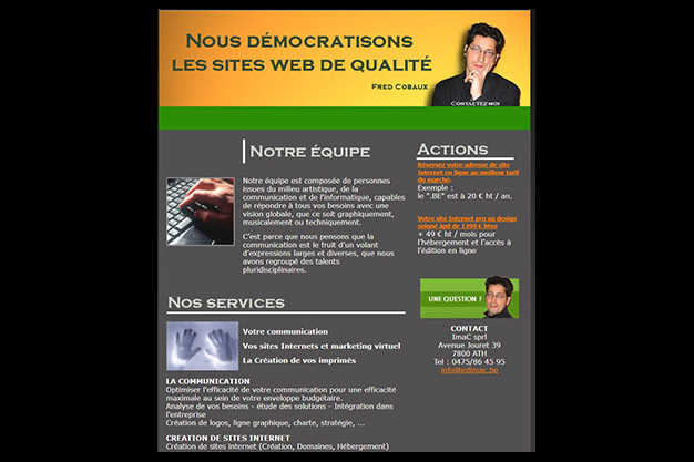 CREATION LOGO, LIGNE DE COMMUNICATION, ANNONCES ET SITE INTERNET
