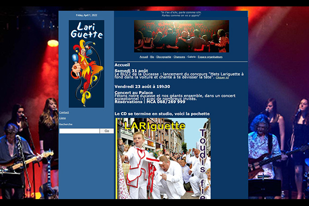 CREATION DU LOGO, DE LA LIGNE GRAPHIQUE, AFFICHES, COVERS CD, SITE INTERNET